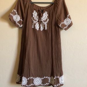 Bohemian style dress size 10